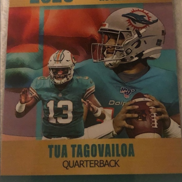 Tua Tagovailoa 20-20 Rookie card Miami  Dolphins - Picture 4 of 6